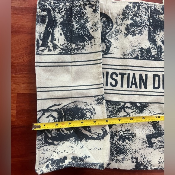 Christian Dior Canvas Linen Tote Bag New 🆕 - Picture 5 of 8